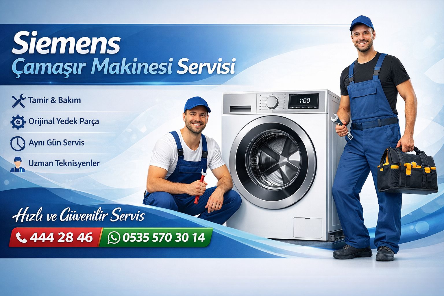Siemens Çamaşır Makinesi Servisi